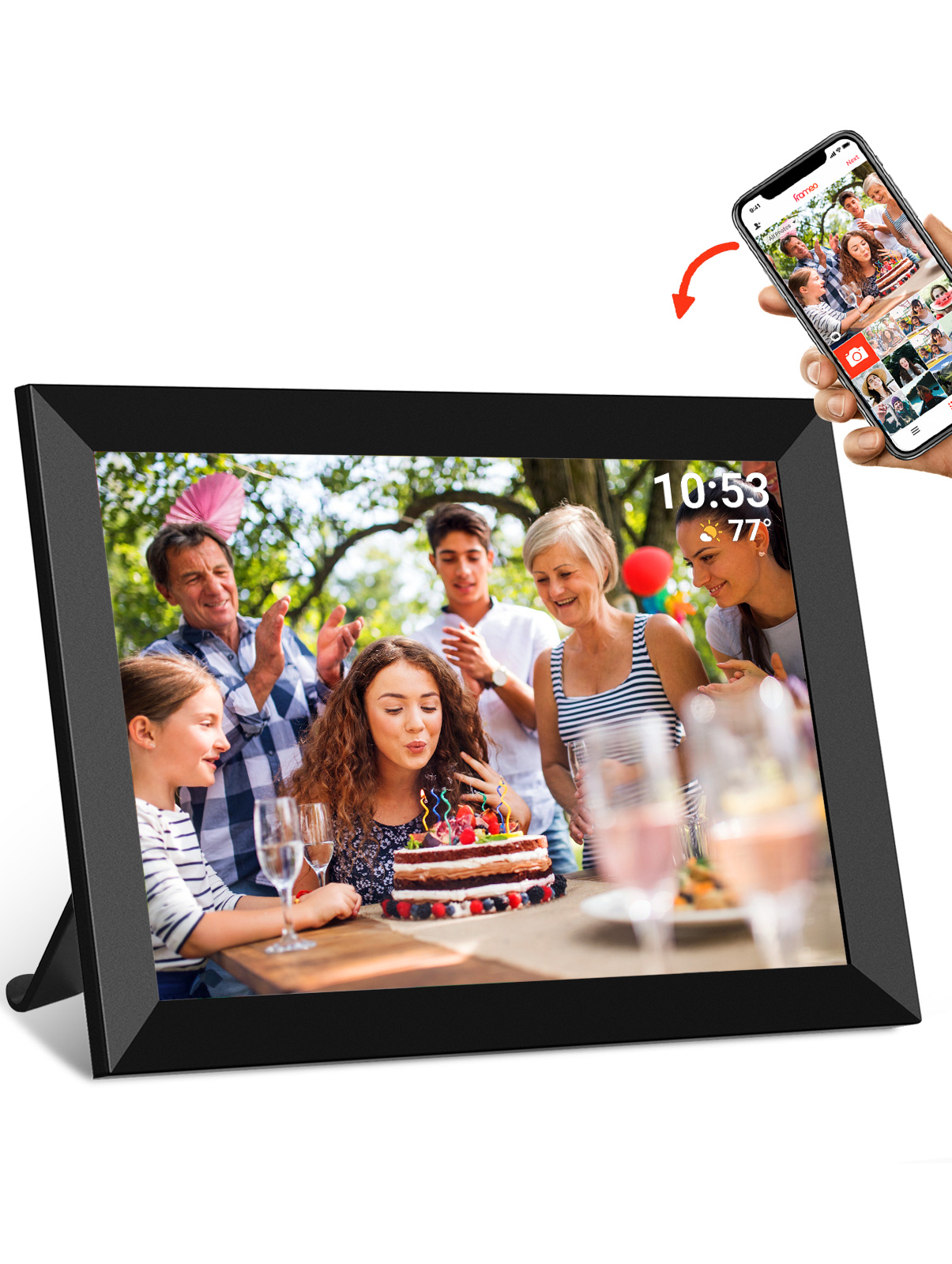 1 FRAMEO Wifi Digital Photo Frame Supplier Best Wifi Digital Picture